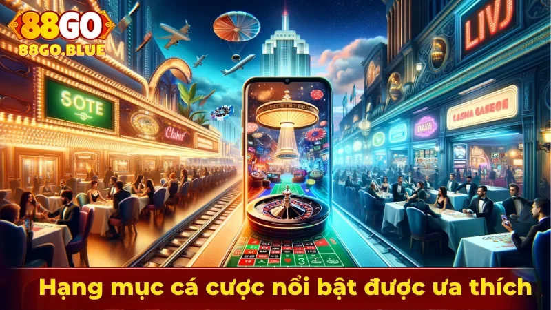 Hạng mục cá cược nổi bật được ưa thích